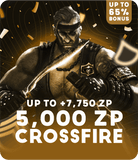 CrossFire 7,750 ZP (5,000 ZP+Bonus)