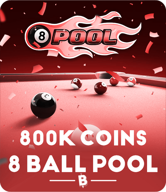 800 000 Coins for 8 Ball Pool