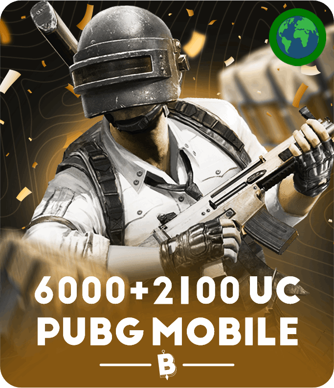 ببجي موبايل 8100 شدة (كود)