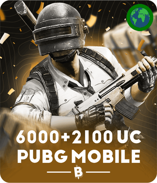 PUBG Mobile 8100 UC (Global)