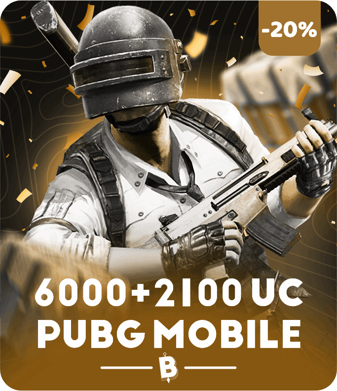 PUBG Mobile 8100 UC - ( Global )