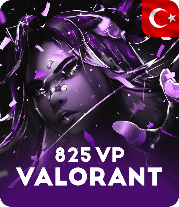 Valorant 825 VP (Turkey)