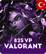 Valorant 825 VP (Turkey)