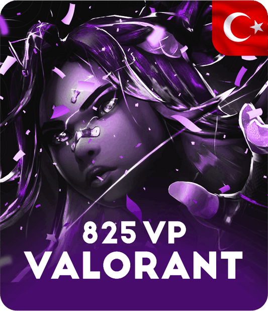 Valorant 825 VP (Turkey)