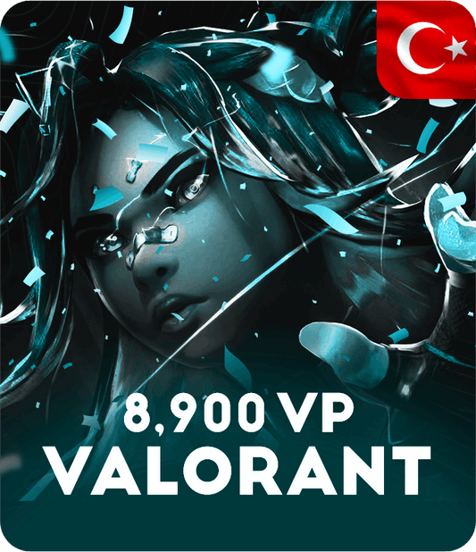 Valorant 8900 VP (Turkey)