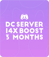 Discord Server Boost - 14x Level 3 - 3 Months