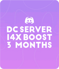 Discord Server Boost - 14x Level 3 - 3 Months