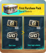 PUBG Mobile First Purchase Pack (Egypt)