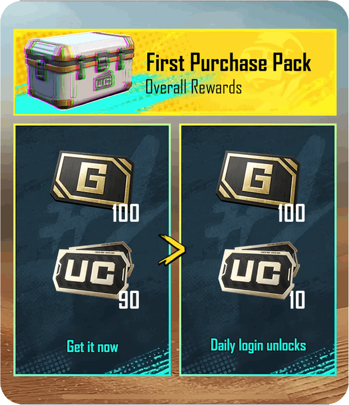 PUBG Mobile First Purchase Pack (Egypt)