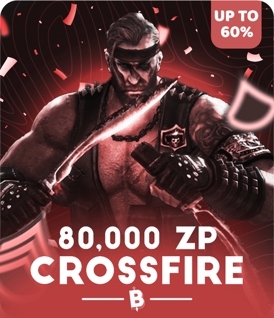 CrossFire Card - 80,000 ZP