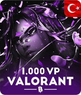 Valorant 1000 VP (Turkey)