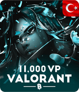 Valorant 11000 VP (Turkey)