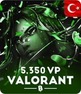 Valorant 5350 VP (Turkey)