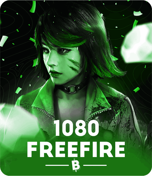 Free Fire 1080 Diamonds (Code)